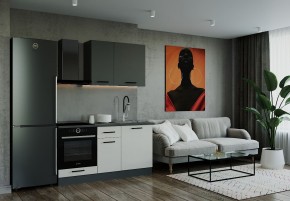 Кухонный гарнитур Лофт 1600 (Стол. 38мм) в Кургане - kurgan.mebel24.online | фото