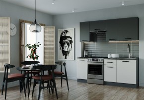 Кухонный гарнитур Лофт 2000 (Стол. 38мм) в Кургане - kurgan.mebel24.online | фото
