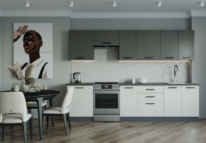 Кухонный гарнитур Лофт 3000 (Стол. 38мм) в Кургане - kurgan.mebel24.online | фото
