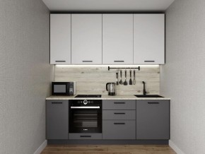 Кухонный гарнитур Меренга 2200 h950 (Стол. 38мм) в Кургане - kurgan.mebel24.online | фото 1