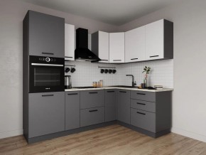 Кухонный гарнитур Меренга 2400*1600 (Стол. 26мм) в Кургане - kurgan.mebel24.online | фото 1