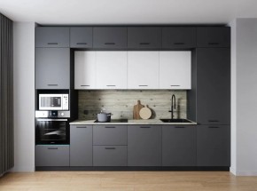 Кухонный гарнитур Меренга 3400 (Стол. 26мм) в Кургане - kurgan.mebel24.online | фото 1
