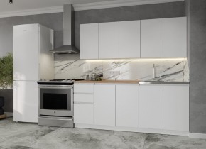 Кухня "МОРИ" 2.0 м (белый/дуб вотан) в Кургане - kurgan.mebel24.online | фото 6