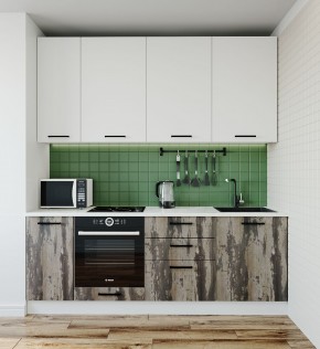 Кухонный гарнитур Руанда 2200 (Стол. 38мм) в Кургане - kurgan.mebel24.online | фото