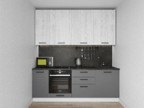 Кухонный гарнитур Санторини 2200 h 950 (Стол. 38мм) в Кургане - kurgan.mebel24.online | фото 1