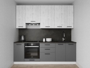 Кухонный гарнитур Санторини 2400 h950 (Стол. 26мм) в Кургане - kurgan.mebel24.online | фото 1