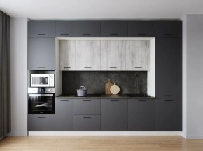 Кухонный гарнитур Санторини 3400 (Стол. 26мм) в Кургане - kurgan.mebel24.online | фото