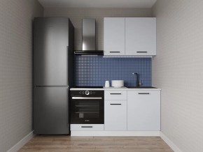 Кухонный гарнитур Смоки 1600 (Стол. 38мм) в Кургане - kurgan.mebel24.online | фото 1