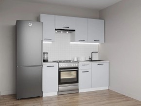 Кухонный гарнитур Смоки 2000 (Стол. 38 мм) в Кургане - kurgan.mebel24.online | фото 1