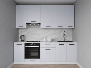 Кухонный гарнитур Смоки 3000 h950 (Стол. 26мм) в Кургане - kurgan.mebel24.online | фото