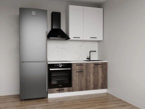Кухонный гарнитур Старое Дерево 1600 h950 (Стол. 26мм) в Кургане - kurgan.mebel24.online | фото