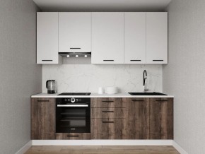 Кухонный гарнитур Старое Дерево 2400 h950 (Стол. 26мм) в Кургане - kurgan.mebel24.online | фото 1
