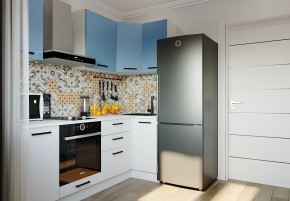 Кухонный гарнитур угловой Капри 2200х1000 (Стол. 38мм) в Кургане - kurgan.mebel24.online | фото