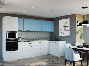 Кухонный гарнитур угловой Капри 3200х1400 (Стол. 26мм) в Кургане - kurgan.mebel24.online | фото 1
