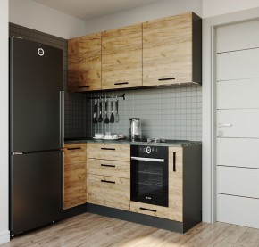Кухонный гарнитур угловой Крафт 1000*1800 (Стол. 26мм) в Кургане - kurgan.mebel24.online | фото