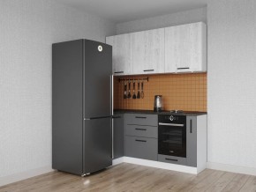 Кухонный гарнитур угловой Санторини 1000*1800 (Стол. 26мм) в Кургане - kurgan.mebel24.online | фото 1