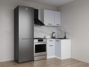 Кухонный гарнитур угловой Смоки 1000*1000 (Стол. 38 мм) в Кургане - kurgan.mebel24.online | фото