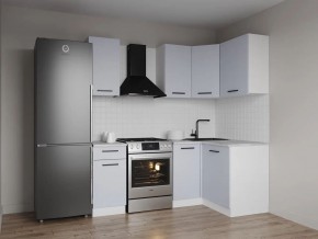 Кухонный гарнитур угловой Смоки 2000*1200 (Стол. 26мм) в Кургане - kurgan.mebel24.online | фото 1