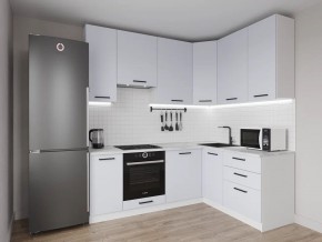 Кухонный гарнитур угловой Смоки 2200*1600 h950 (Стол. 26мм) в Кургане - kurgan.mebel24.online | фото 1