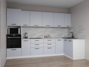 Кухонный гарнитур угловой Смоки 3200*1400 (Стол. 38мм) в Кургане - kurgan.mebel24.online | фото 1
