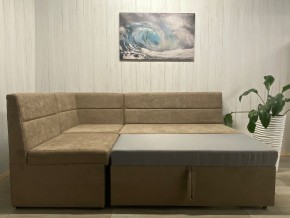 Кухонный уголок Уют-ЛЮКС со спальным местом (ППУ) велюр Comfort 03 в Кургане - kurgan.mebel24.online | фото 2