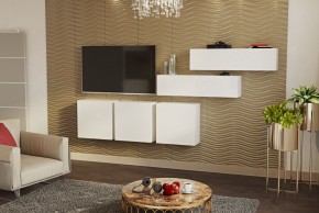 ЛИНДА Гостиная (Белый/Белый) в Кургане - kurgan.mebel24.online | фото 2
