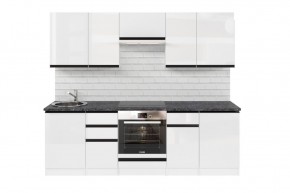 ЛОТОС Кухонный гарнитур Базис (2400 мм) в Кургане - kurgan.mebel24.online | фото 3