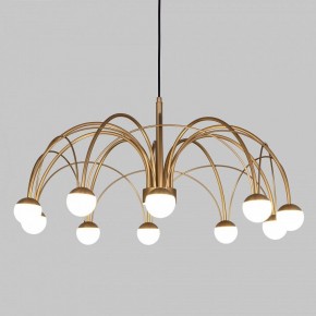 Люстра на штанге Eurosvet Ragno 90030/10 LED золото в Кургане - kurgan.mebel24.online | фото 4