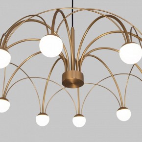 Люстра на штанге Eurosvet Ragno 90030/10 LED золото в Кургане - kurgan.mebel24.online | фото 7