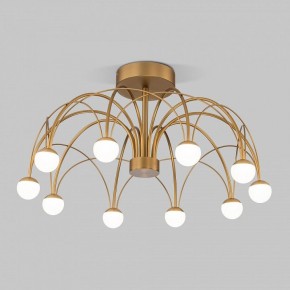 Люстра на штанге Eurosvet Ragno 90031/10 LED золото в Кургане - kurgan.mebel24.online | фото 3
