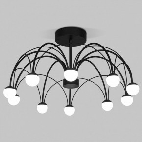 Люстра на штанге Eurosvet Ragno 90035/10 LED черный в Кургане - kurgan.mebel24.online | фото