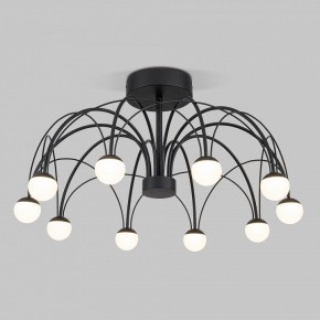 Люстра на штанге Eurosvet Ragno 90035/10 LED черный в Кургане - kurgan.mebel24.online | фото 2