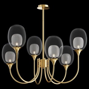Люстра на штанге Maytoni Aura MOD016PL-06BS в Кургане - kurgan.mebel24.online | фото 2
