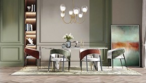 Люстра на штанге Maytoni Aura MOD016PL-06BS в Кургане - kurgan.mebel24.online | фото 3