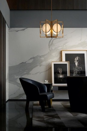 Люстра на штанге Maytoni Marmo MOD099PL-06G в Кургане - kurgan.mebel24.online | фото 3
