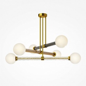 Люстра на штанге Maytoni Teatro MOD287PL-06BS в Кургане - kurgan.mebel24.online | фото 2
