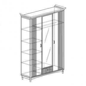МАРТИНА Спальный гарнитур (модульный) в Кургане - kurgan.mebel24.online | фото 3