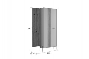МЕБЕЛЬСОН К8 Прихожая в Кургане - kurgan.mebel24.online | фото 2