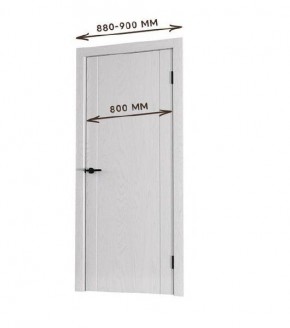 Межкомнатная дверь Bolivar Каньон браун (комплект) 800 в Кургане - kurgan.mebel24.online | фото