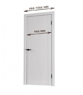 Межкомнатная дверь Bolivar Каньон браун (комплект) 900 в Кургане - kurgan.mebel24.online | фото
