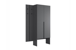 МЕРСИ Прихожая (модульная) графит в Кургане - kurgan.mebel24.online | фото 6