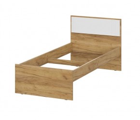 МИЛАН Кровать одинарная 900 (Белый матовый) *без основания в Кургане - kurgan.mebel24.online | фото