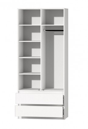 Модульная система Хилтон (Белый текстурный) в Кургане - kurgan.mebel24.online | фото 40