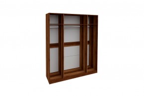 Модульная Спальня Римини (МДФ графит софт) в Кургане - kurgan.mebel24.online | фото 8