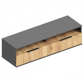 МОНИКА Гостиная (модульная) темно серый в Кургане - kurgan.mebel24.online | фото 4