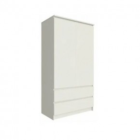 МОРИ МШ 900.1 Шкаф с 2-мя дв. и 2-мя ящ. (Сатин) в Кургане - kurgan.mebel24.online | фото 1