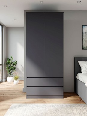 МОРИ МШ 900.2 Шкаф (графит) в Кургане - kurgan.mebel24.online | фото 3