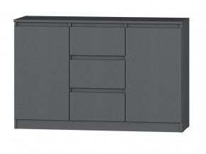 МС "Хилтон" Комод №4 1200 (графит) в Кургане - kurgan.mebel24.online | фото