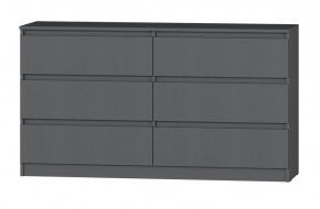 МС "Хилтон" Комод №5 1400 (6 ящ.) графит в Кургане - kurgan.mebel24.online | фото