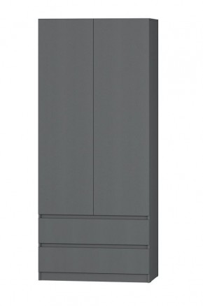 МС "Хилтон" Шкаф №3 900 (Графит) в Кургане - kurgan.mebel24.online | фото